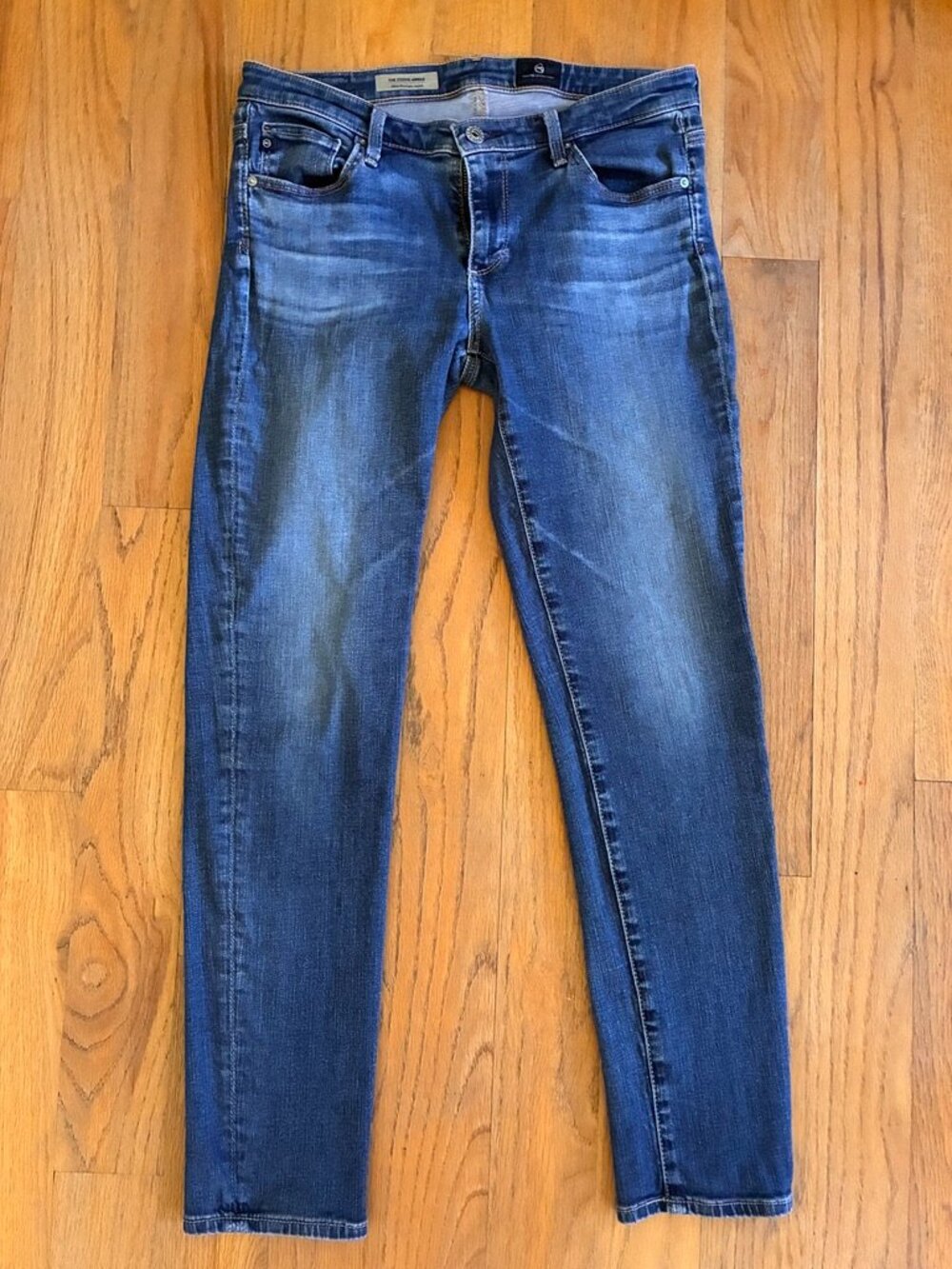 AG Adriano Goldschmied Stevie Ankle Jeans Slim Straight Women's 28R
